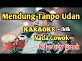 Download Lagu Mendung Tanpo Udan - Karaoke || Nada Cowok || Audio HQ || Live Keyboard