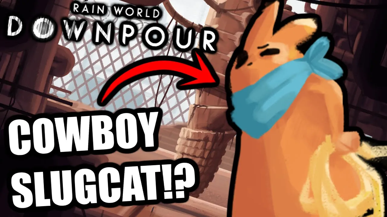 Rain World Downpour | COWBOY SLUGCAT Can RECALL Spears!?