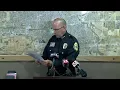 Press conference on drug ring from Indy to Muncie