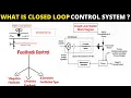 What is Closed Loop Control System and Open Loop Control System