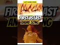 First vs Last Anime Song from LiSa #lisa #animeopening #anime #sololeveling #fatestaynight #fatezero