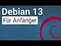 Debian 13 Tutorial for Beginners - Installation and Initial Setup Cinnamon