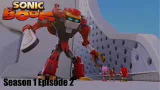 sonic boom season 1 episode 2 can an evil genius crash on your couch for a few days 
