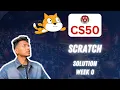 CS50 PSet 0 - Scratch Walkthrough Step by Step for Beginners