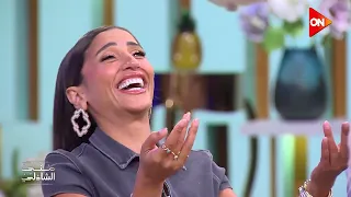 دينا عيب احنا في برنامج لعبة افلام من الأربعينات مع ابطال درويش 