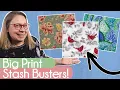 Easy Quilt Patterns for BIG Prints