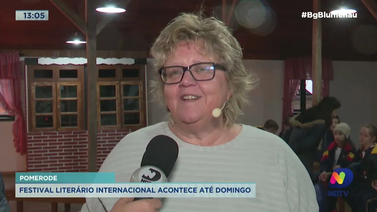 Festival Literário Internacional de Pomerode acontece até domingo