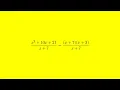 How to Reduce Rational Expression to Lowest Terms x 2 10x 21 x 7 Simplified