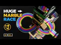 HUGE Marble Race Tower Descent