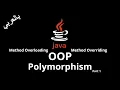 JAVA - Polymorphism Method Overloading and Method Overriding
