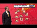 Heat triggering isolated storms Atlanta Weather