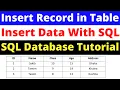 How to Insert Records into Table Using SQL SQL Bangla Tutorial MySQL Database Bangla Tutorial 3
