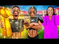 KYRIE GOT MAD DJ s YOUTH FOOTBALL TEAM WON THE SUPER BOWL CHAMPIONSHIP GAME