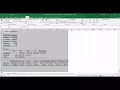 Estimating OLS regressions using Excel