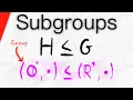 All About Subgroups Abstract Algebra