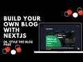 06 Style The Blog Page Build Your Own Blog with React Nextjs SSG JAMstack MDX-EMBED