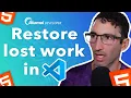 VS Code Trick To Restore Lost Work That Git Can t Web Dev Office Hours