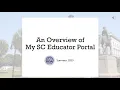 An Overview of My SC Educator Portal