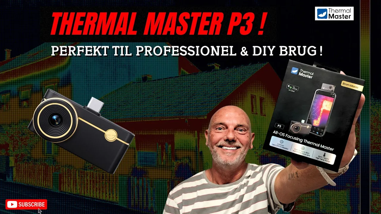 Thermal Master P3 - Det Perfekte Værktøj til Professionelle og DIY folk !