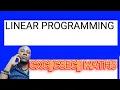 How to easily do linear Programming