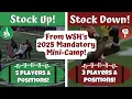 Download Lagu 👀Stock Ups \u0026 Stock Downs: WSH 2025 Mandatory Mini-Camp Practices! SOPHOMORE SURGE?! +Practice Clips🎥