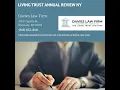 Living Trust Annual Maintenance Checklist by Davies Law Firm