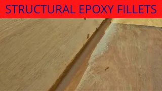 S2E28 How to make Structural Epoxy Fillets || Building a Wave Rover 650