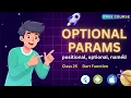Dart Parameters Explained Positional Optional Named Parameters Flutter Bangla Tutorial