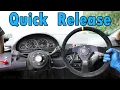 How to PROPERLY Install a Quick Release Steering Wheel with Working Horn