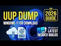 Lagu UUP Dump Windows 11 ISO Download: Get Latest Insider Builds (2026 Guide)
