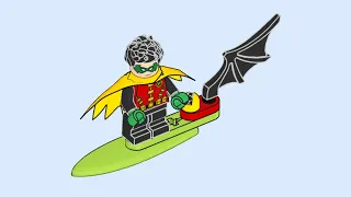 LEGO 212114 Instructions | DC | Robin | Batman | Magazine Gift