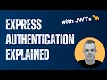 Express Authentication Explained with JWTs - Tutorial