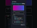 Animated Gradient Background Using Html and Css