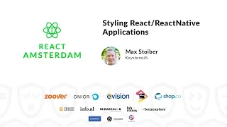 Styling Applications - Max Stoiber