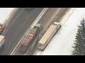 Stranded drivers frusterated by I-84 Gorge closure All night we were here not even moving