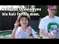 Download Lagu Cameron Ocasio dyes his hair for his mom