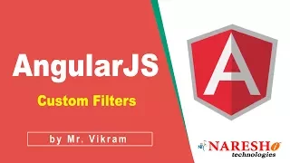 Custom Filters in AngularJS AngularJS Tutorial Mr Vikram