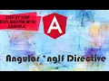 Angular ngIf else Directive