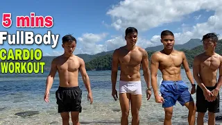 basic cardio workout on island white beach with deo rondubio u0026 david rondubio