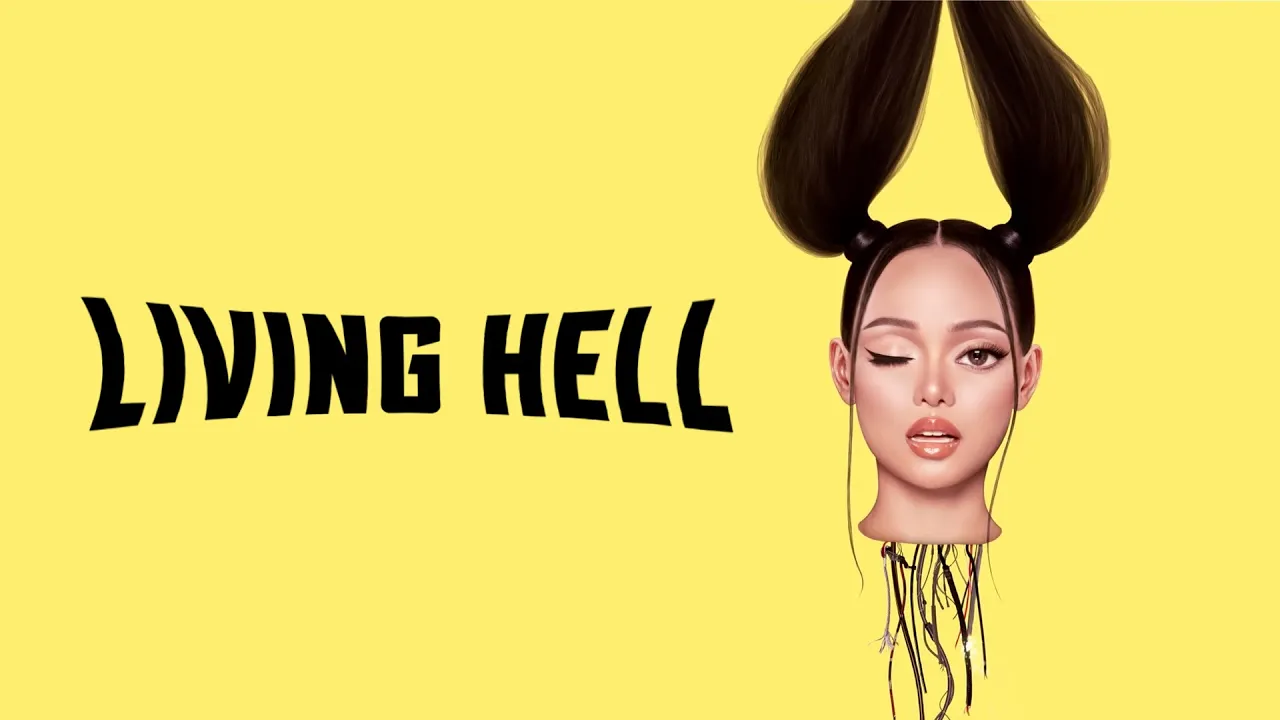 Bella Poarch - Living Hell (Official Lyric Video)