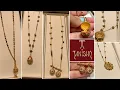 TANIS Light weight daily wear gold diamond mangalsutra with price Dor Collection New Launch