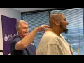 Houston Chiropractor Dr Gregory Johnson Helps Man From Oklahoma With Dowagers Hump FHP Posture