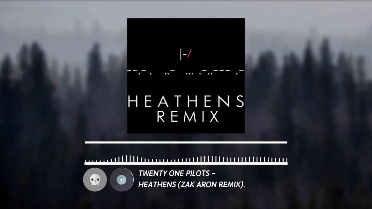 twenty one pilots - Heathens (Zak Aron remix) | Electronic