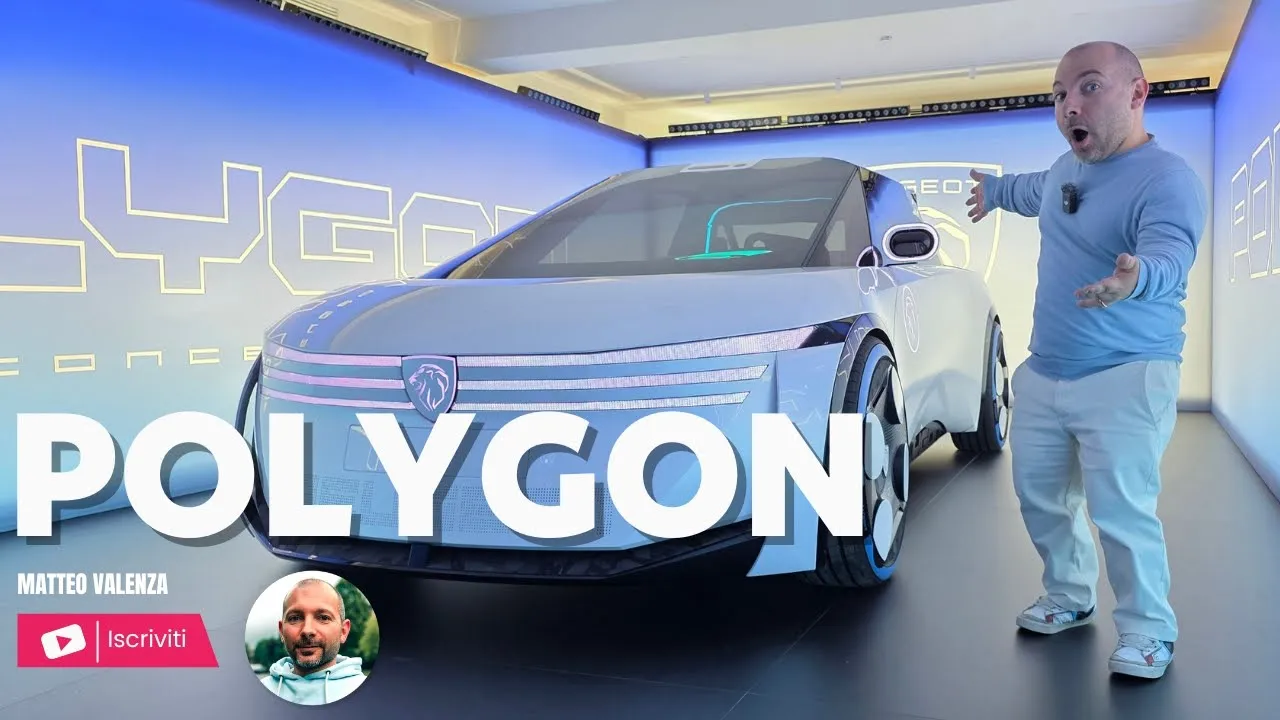 Peugeot Polygon, il concept elettrico punta su riparabilità e personalizzazione