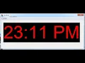 VS C MFC Computer Clock Tutorial
