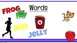 Letters Words and Sentences