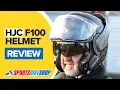 The lighter smaller flipover helmet - HJC F100 reviewed