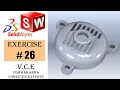 SolidWorks 2015 Tutorial using Revolve linear Pattren Photoview 360