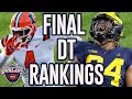 Top 5 Defensive Tackle Draft Prospects 2024 Final Rankings