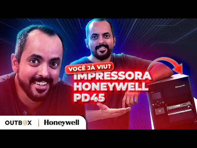 Vídeo Impressora de Etiquetas Honeywell PD45 203dpi - USB, Serial e Ethernet
